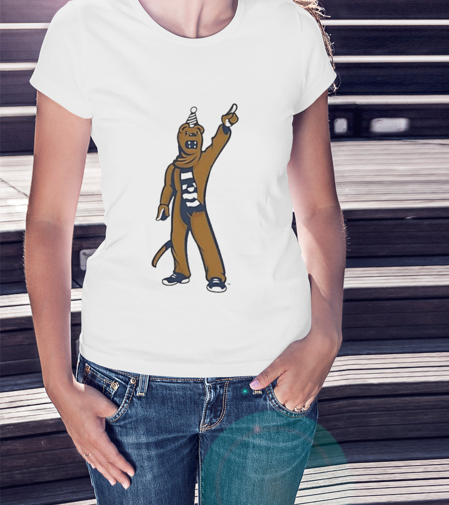Penn State Nittany Lions Mascot Roaring Fan Spirit Outfit T-Shirt