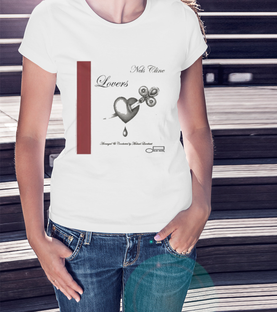 Lovers Nels Cline Wilco Heart Design By Drozd And Toczek T-Shirt