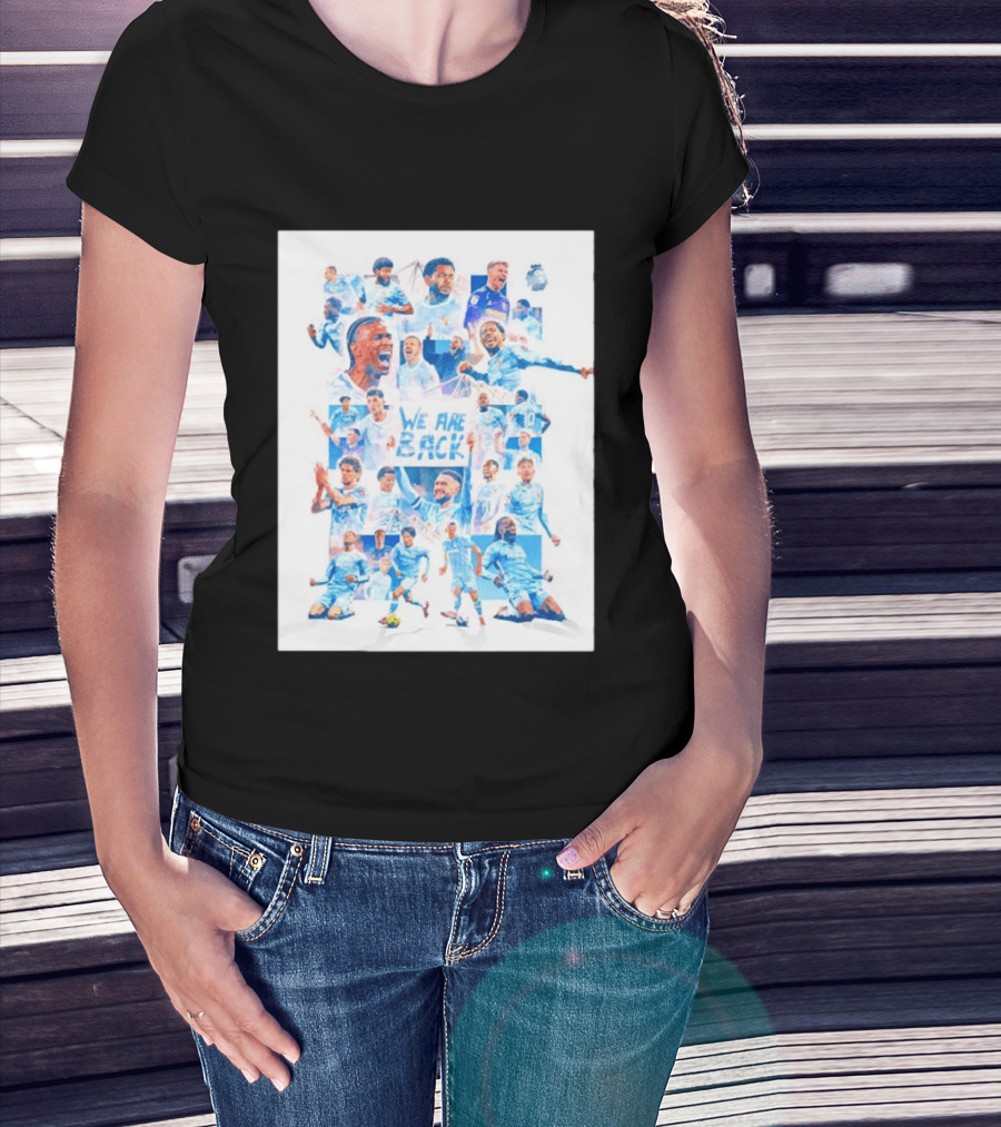 Coventry City Football Club We Are Back Celebration Players Team Unity T-Shirt