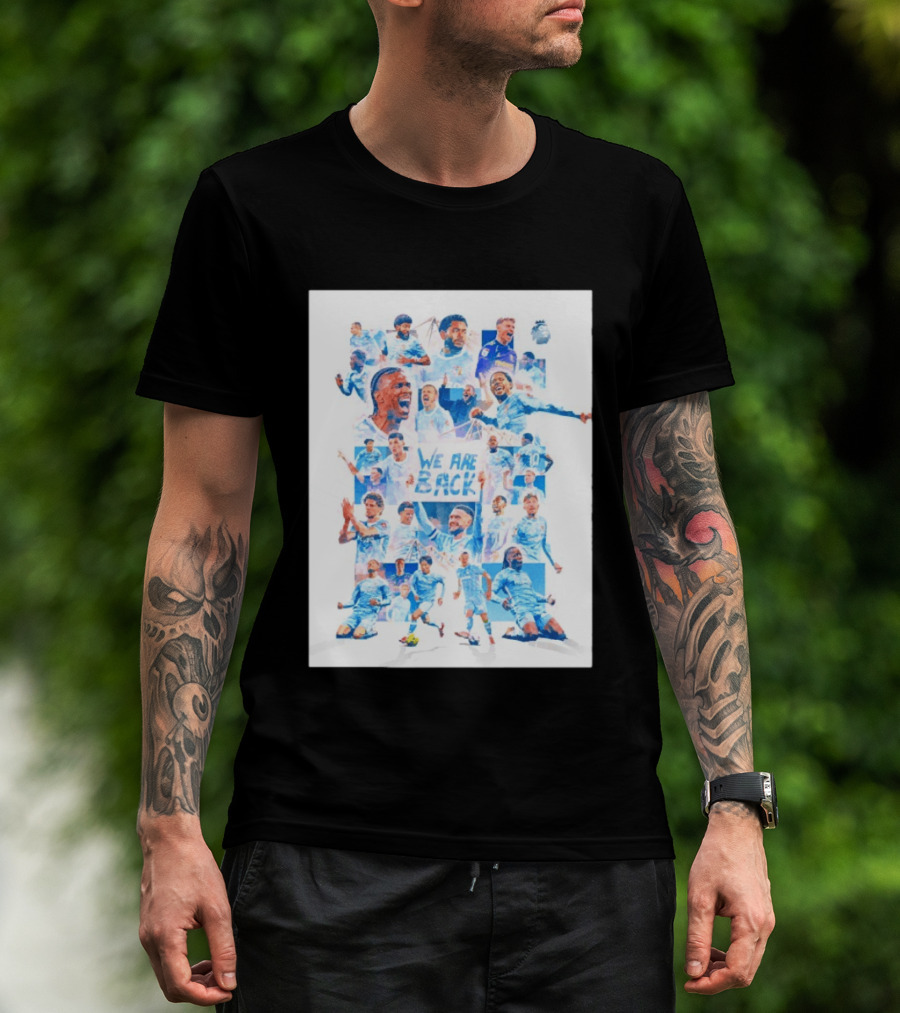 Coventry City Football Club We Are Back Celebration Players Team Unity T-Shirt