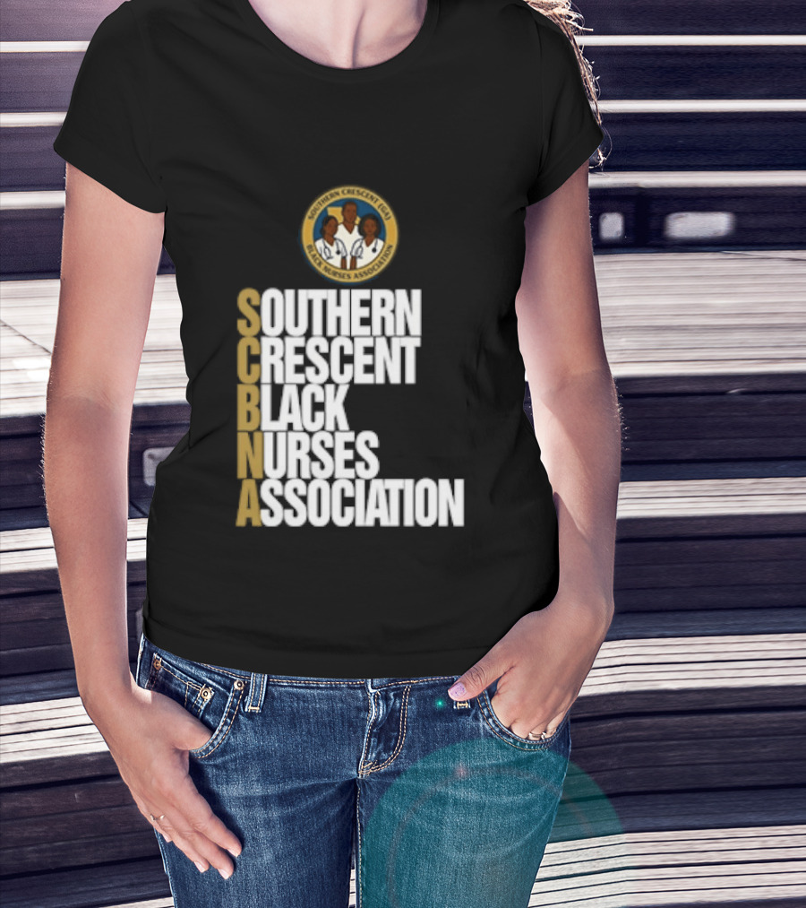 Southern Crescent Black Nurses Association Diversity Unity Healthcare Community T-Shirt