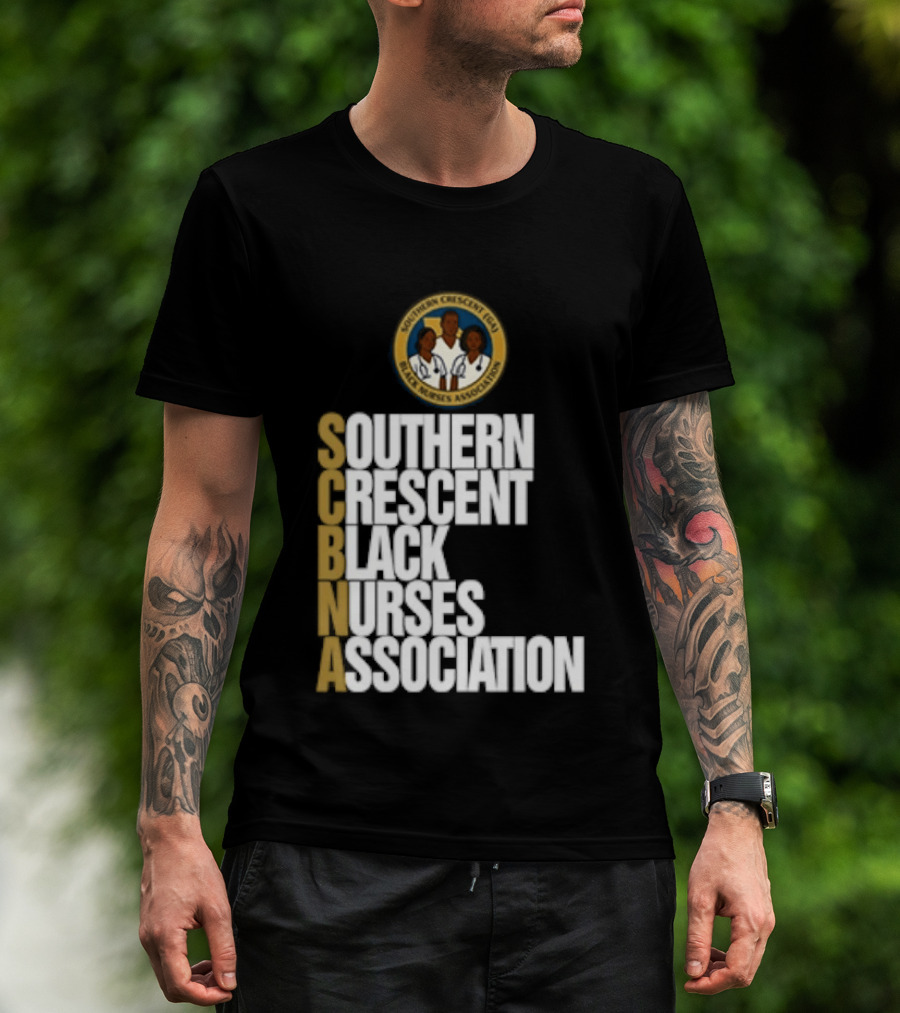 Southern Crescent Black Nurses Association Diversity Unity Healthcare Community T-Shirt