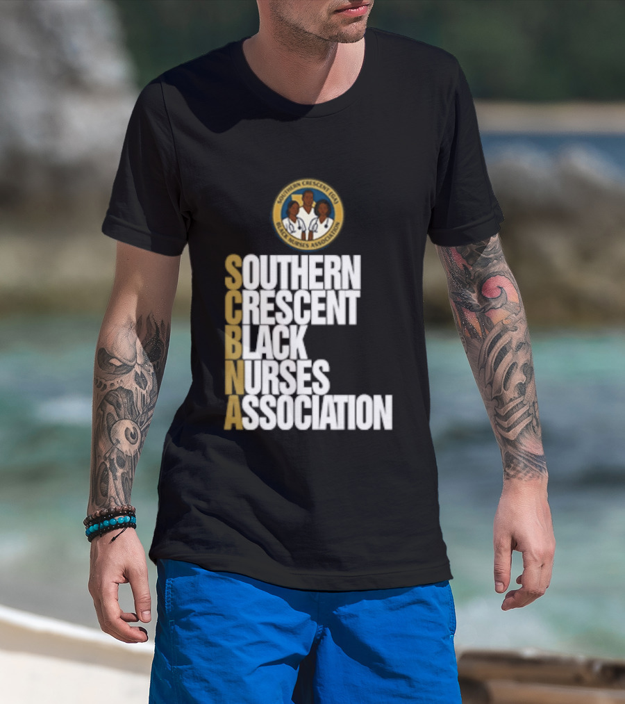 Southern Crescent Black Nurses Association Diversity Unity Healthcare Community T-Shirt