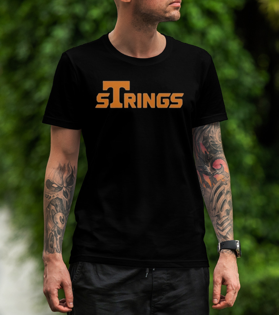 Strings Tennessee Volunteers T T-Shirt