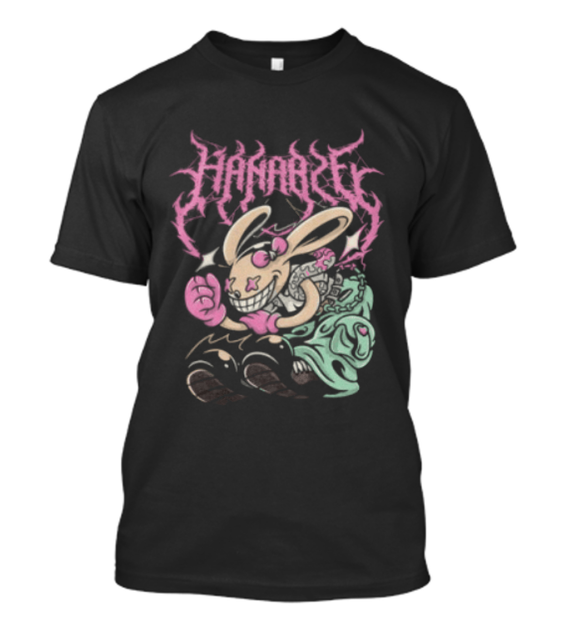 Hanabie 2026 Rabbit Tour Pastel Bunny Aesthetic T-Shirt
