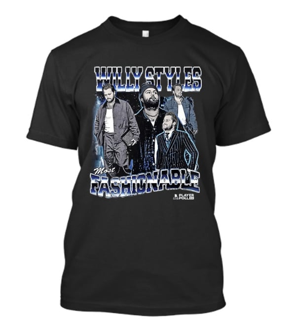 Willy Styles Most Fashionable Player Toronto Maple Leafs William Nylander Hockey T-Shirt