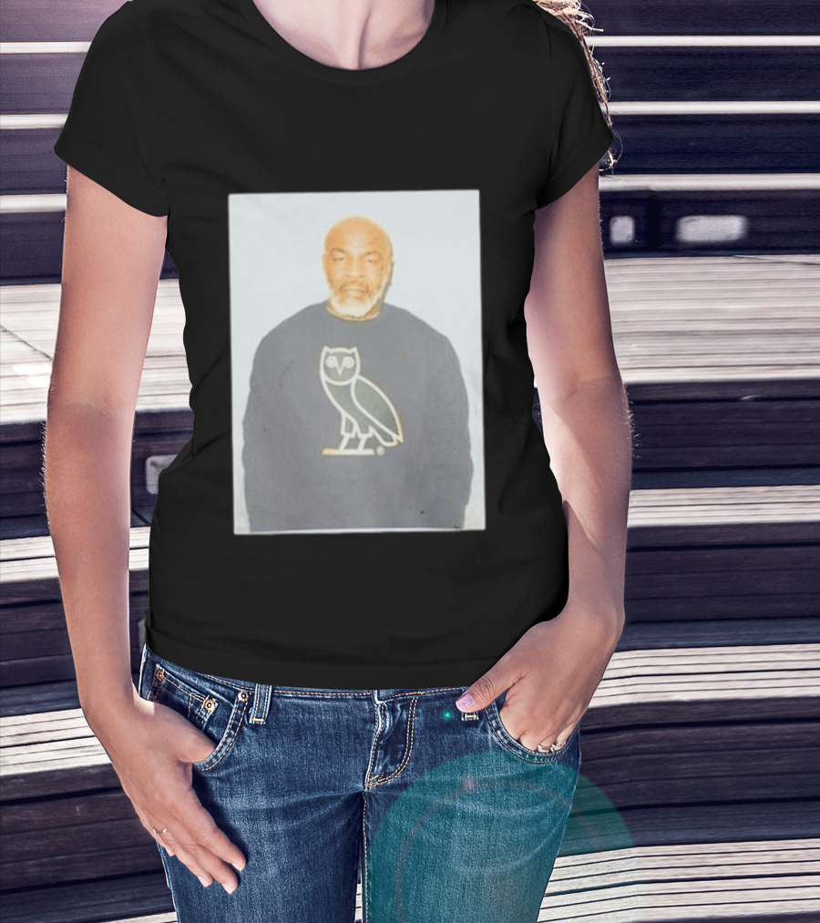 Drake OVO Owl Mike Tyson Photo T-Shirt