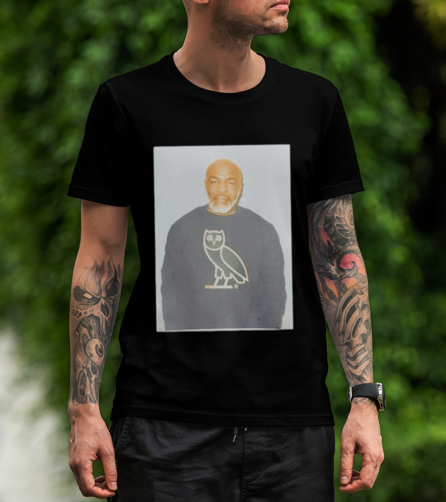 Drake OVO Owl Mike Tyson Photo T-Shirt