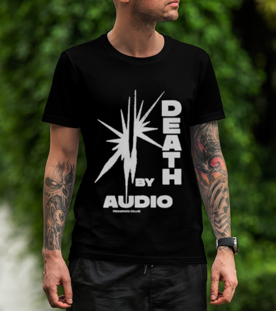 Death By Audio Frequencies Collide Burst T-Shirt
