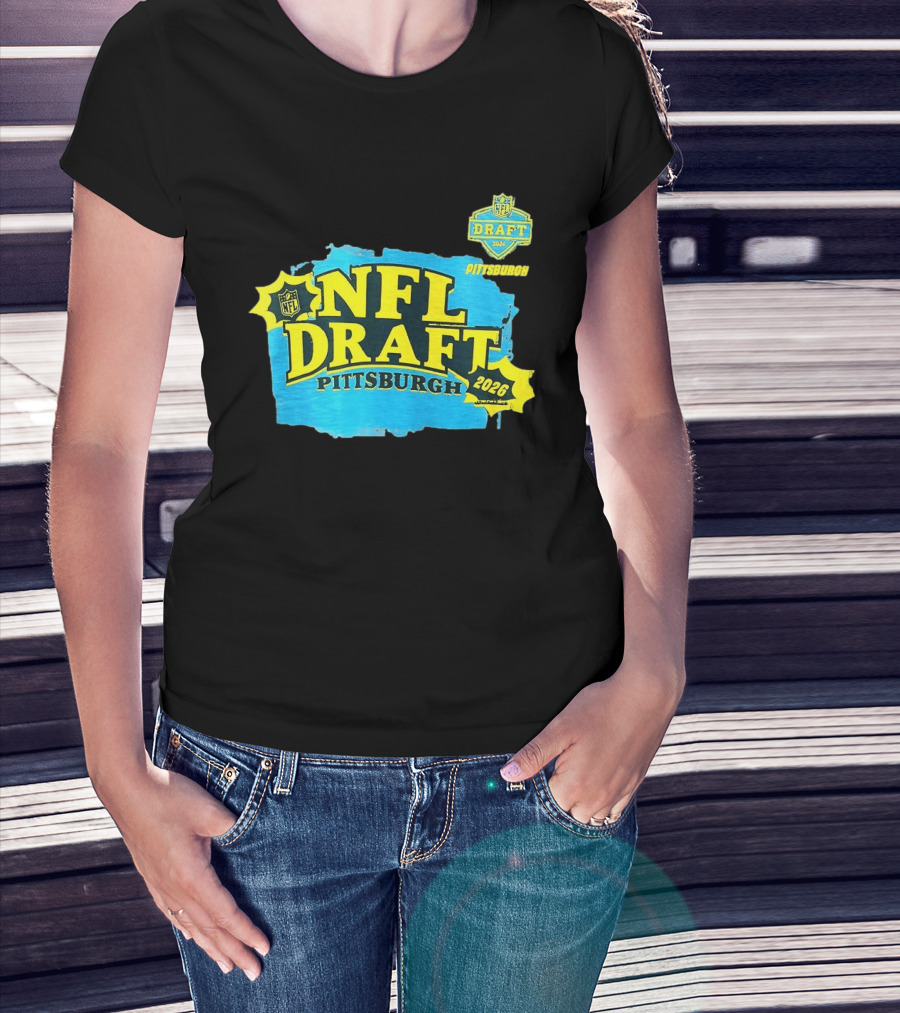 NFL Draft Pittsburgh 2026 Event Merchandise T-Shirt