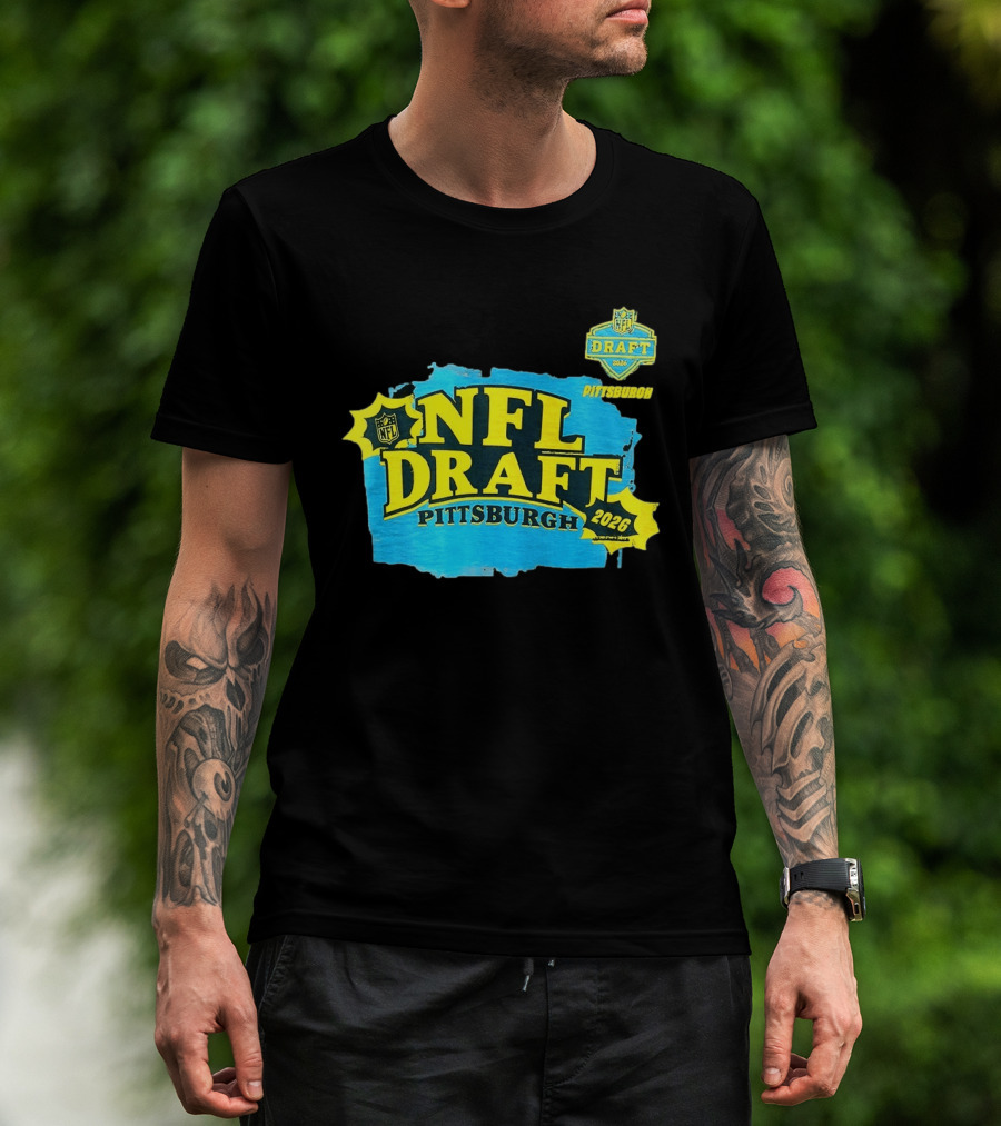 NFL Draft Pittsburgh 2026 Event Merchandise T-Shirt