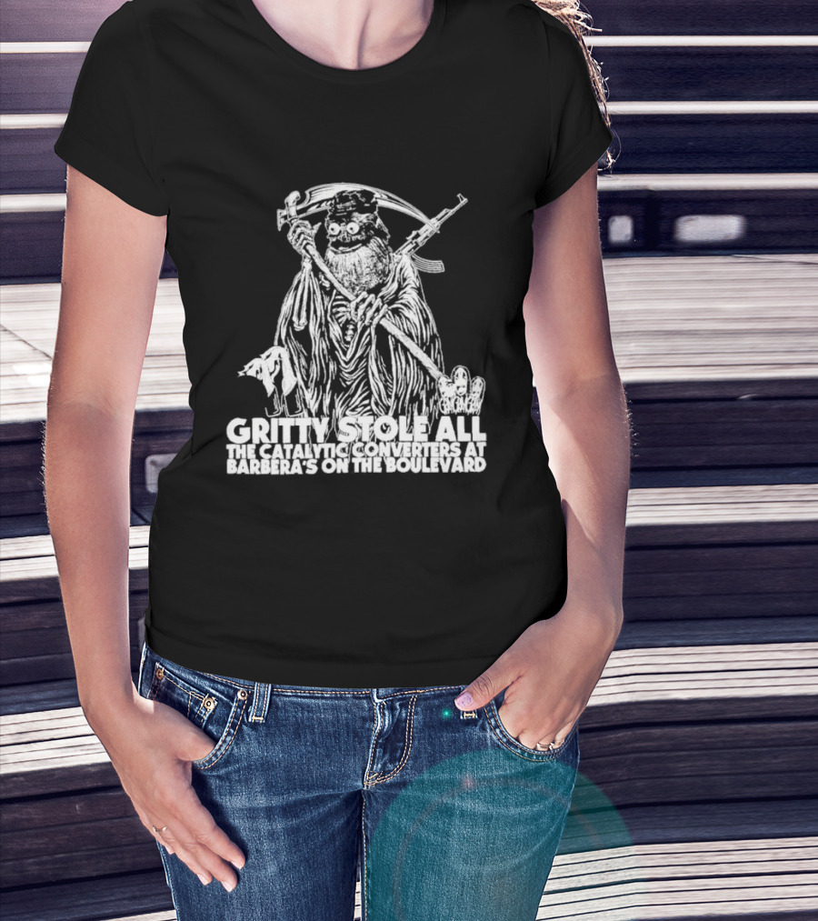 Gritty Flyers Stole All The Catalytic Converters At Barbera's On The Boulevard T-Shirt