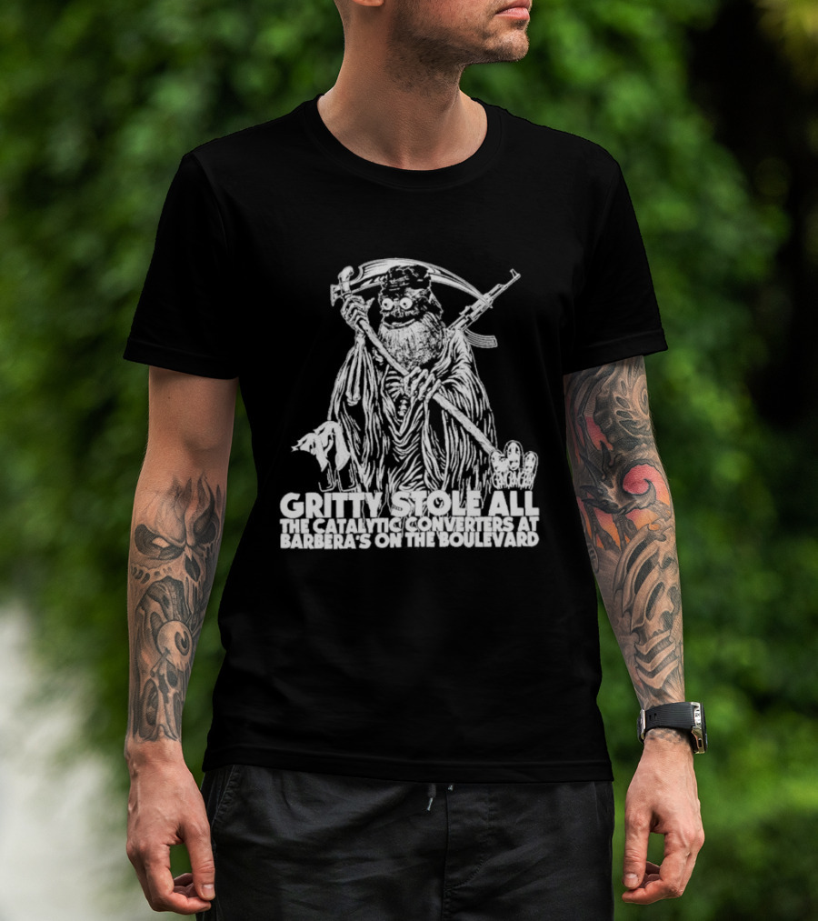 Gritty Flyers Stole All The Catalytic Converters At Barbera's On The Boulevard T-Shirt