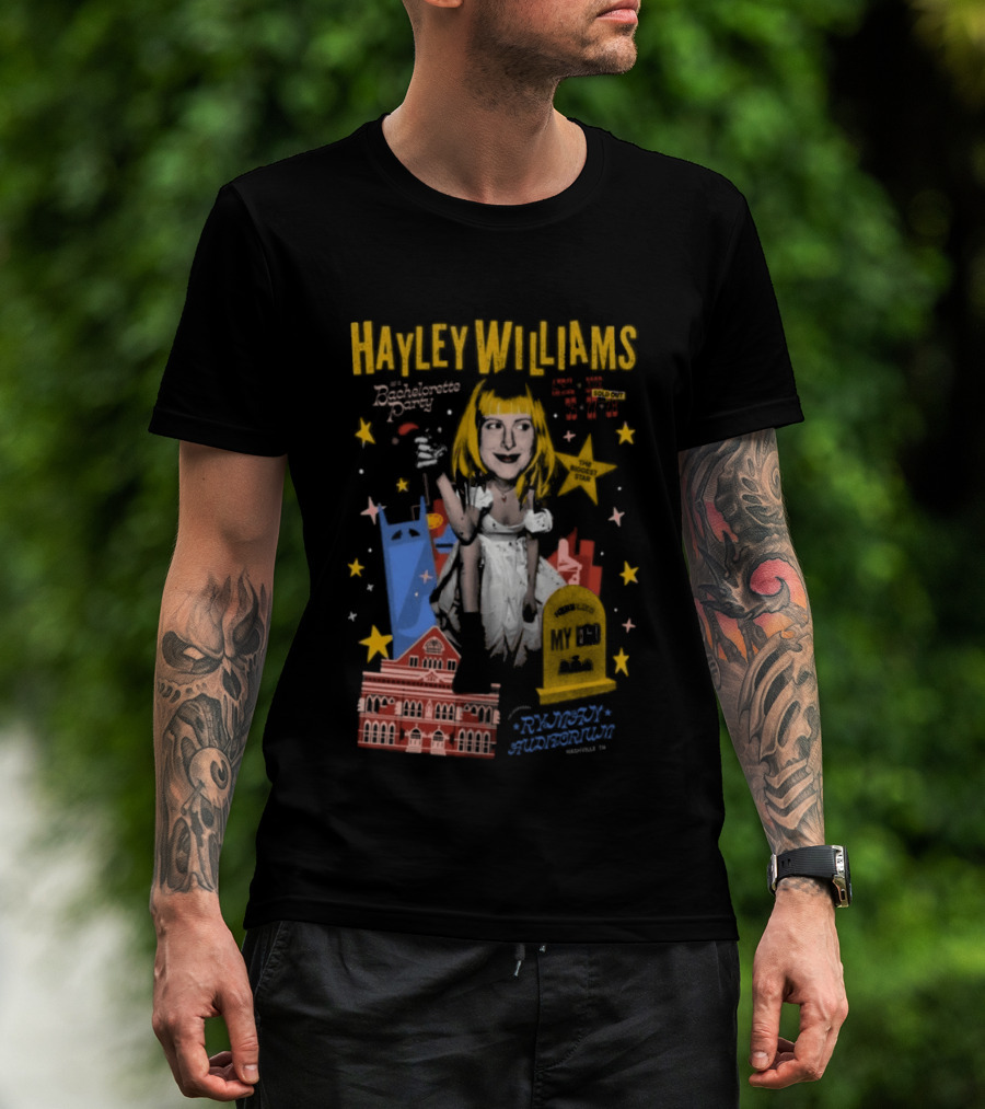 Hayley Williams Nashville April 25 28 2026 Bridgestone Arena Concert Tennessee T-Shirt