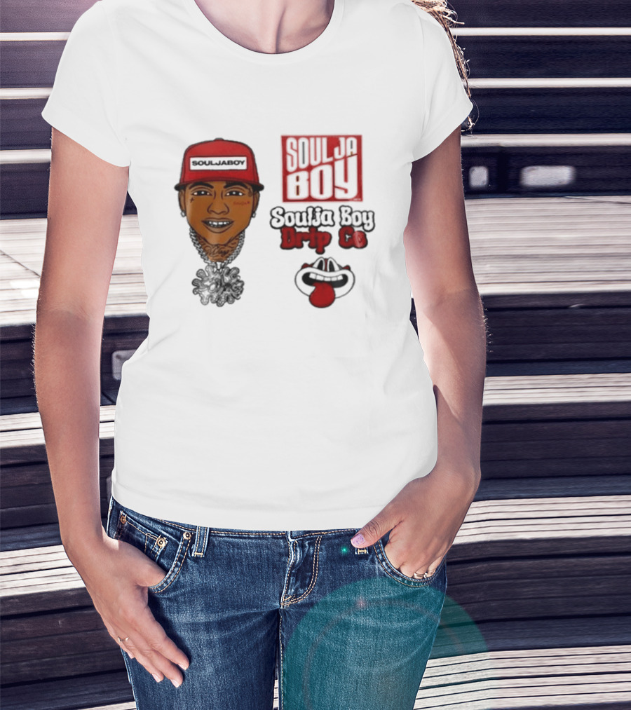 Soulja Boy Drip Co Tour 2026 Grills And Hat Collection T-Shirt