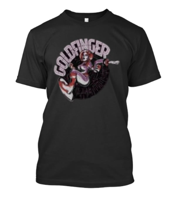 Goldfinger Seattle Event April 17 2026 The Showbox Retro Futuristic T-Shirt