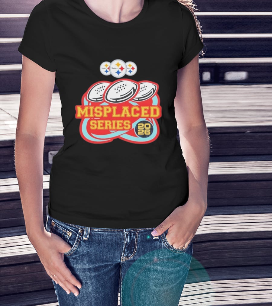 Steelers Misplaced Series 2026 Football Trio T-Shirt