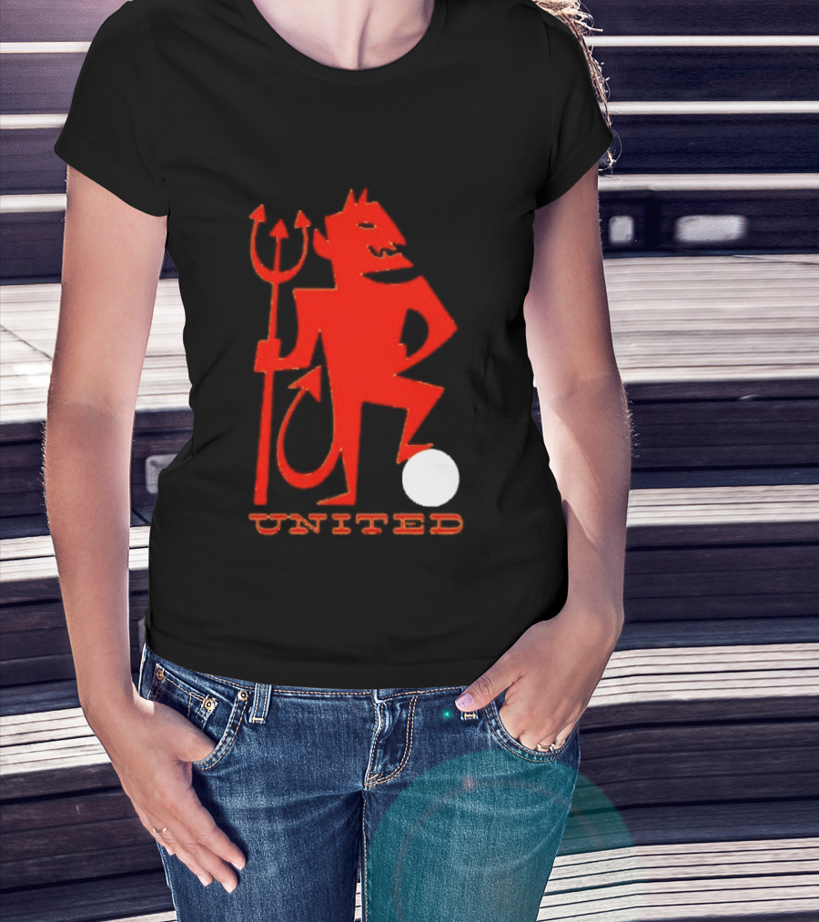 United Red Devil Icon Trident Soccer T-Shirt