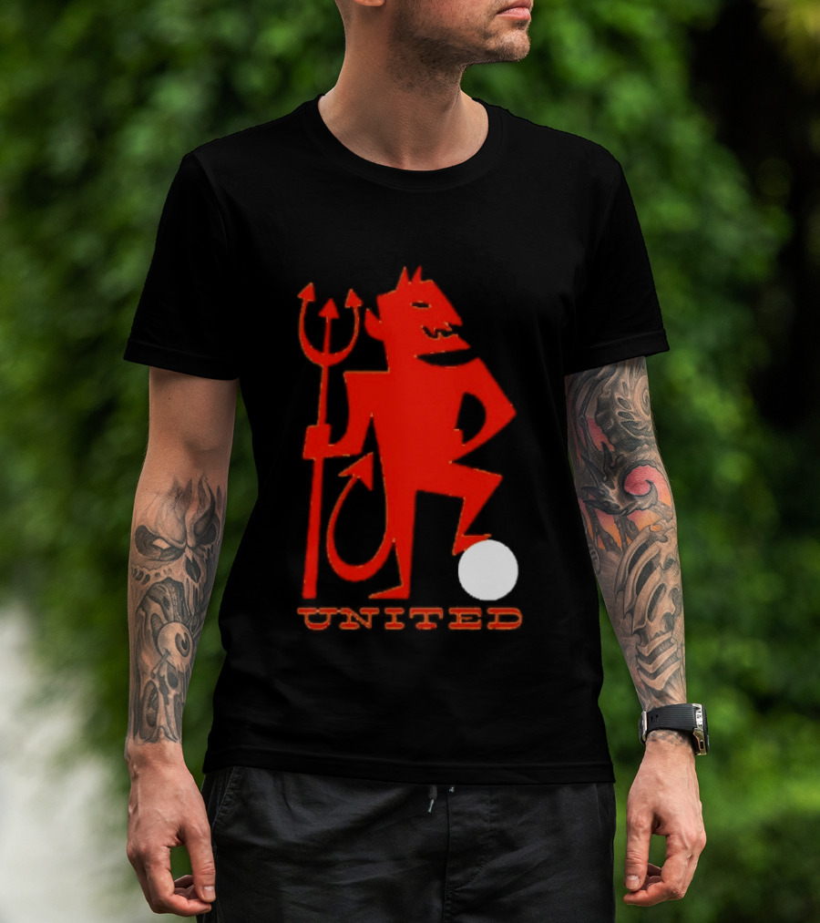 United Red Devil Icon Trident Soccer T-Shirt