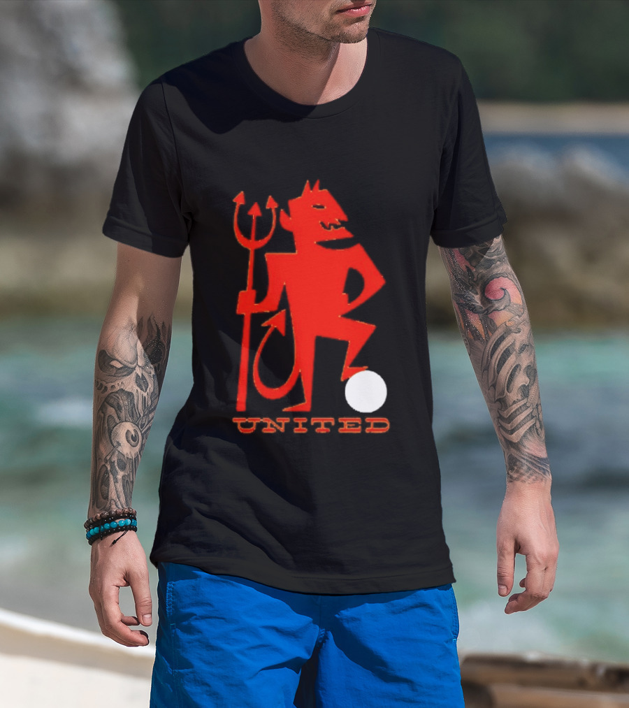 United Red Devil Icon Trident Soccer T-Shirt