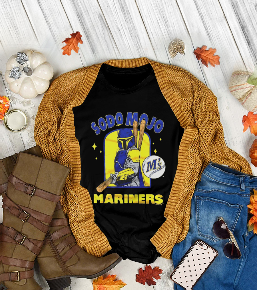 Sodo Mojo Mariners Star Wars M's Baseball T-Shirt