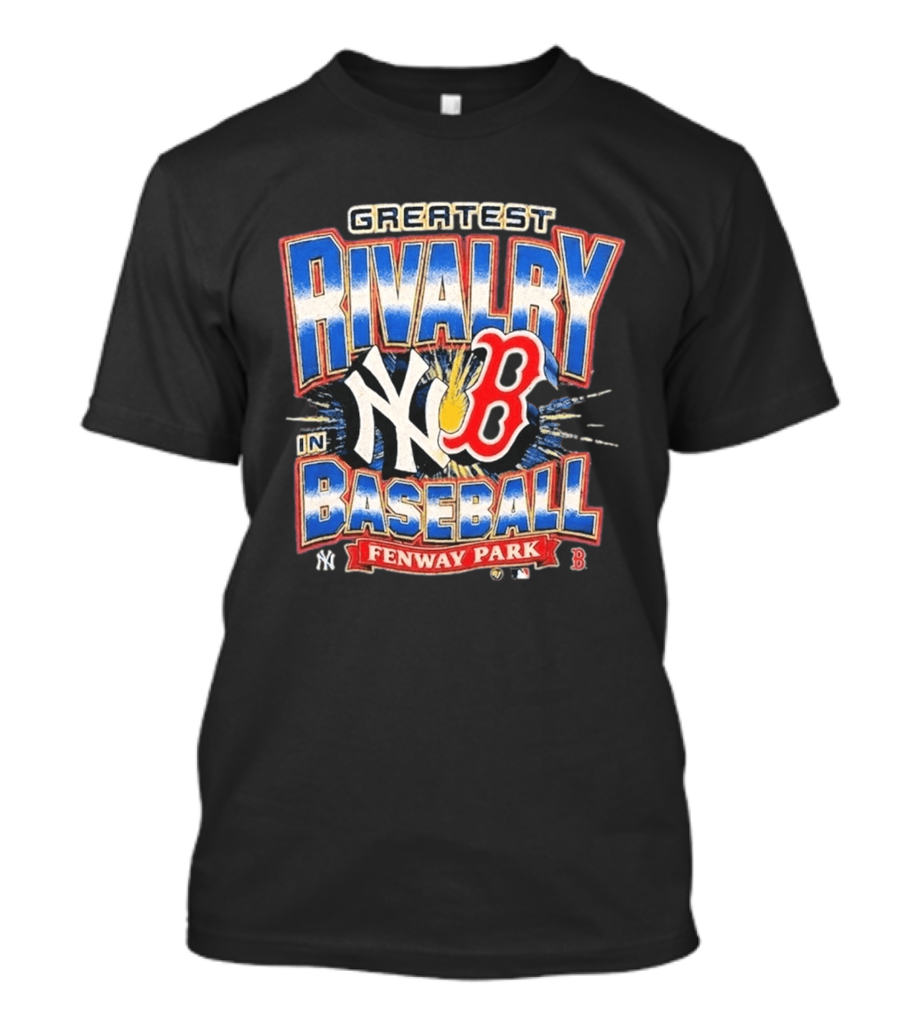 Yankees Red Sox Greatest Rivalry In Baseball Fenway Park T-Shirt