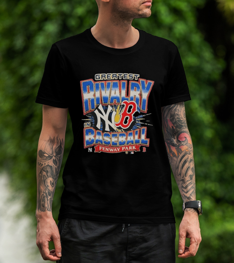 Yankees Red Sox Greatest Rivalry In Baseball Fenway Park T-Shirt