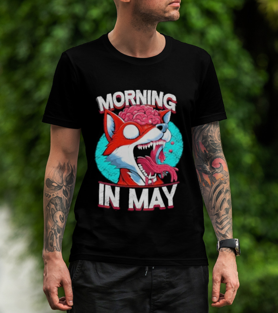 Morning In May Fox Brain Pop T-Shirt
