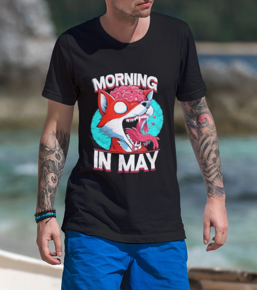 Morning In May Fox Brain Pop T-Shirt