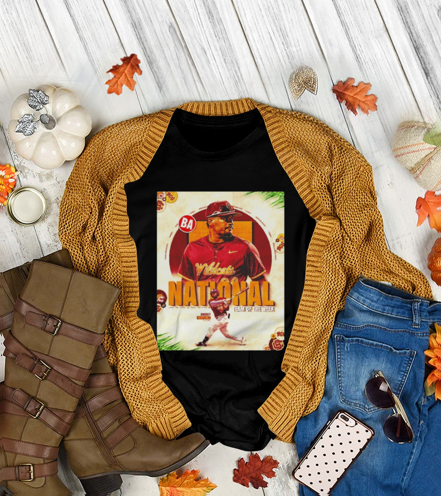 Andrey Martinez Wildcats National Team of the Week Bethune Cookman T-Shirt