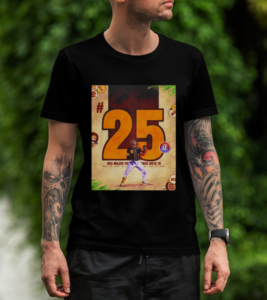#25 Mid Major Power Rankings Week 10 Bethune Cookman Wildcats T-Shirt