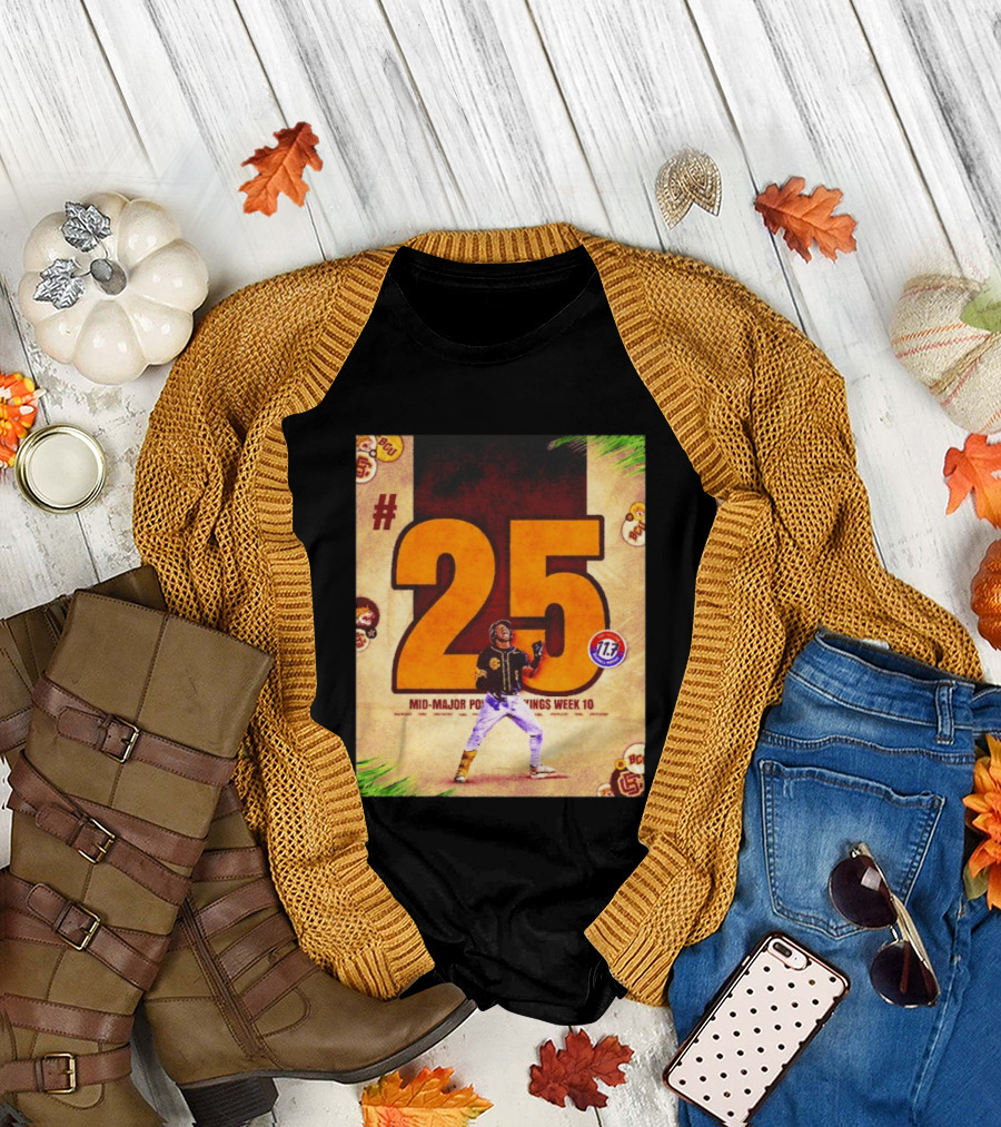 #25 Mid Major Power Rankings Week 10 Bethune Cookman Wildcats T-Shirt