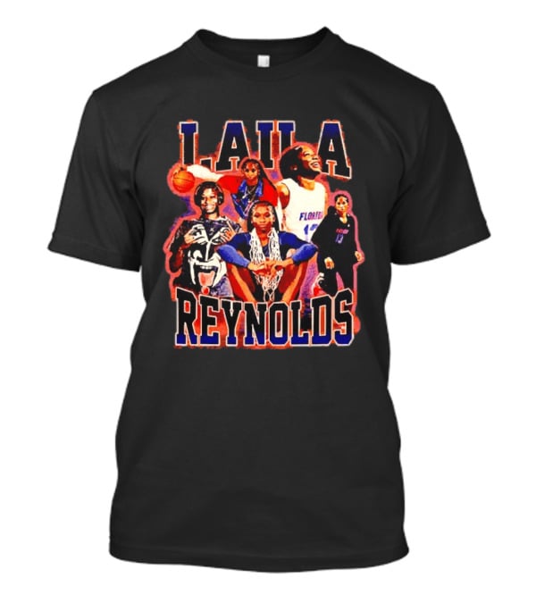 Laila Reynolds Florida Gators Basketball Caricature NCAA Men's Team T-Shirt