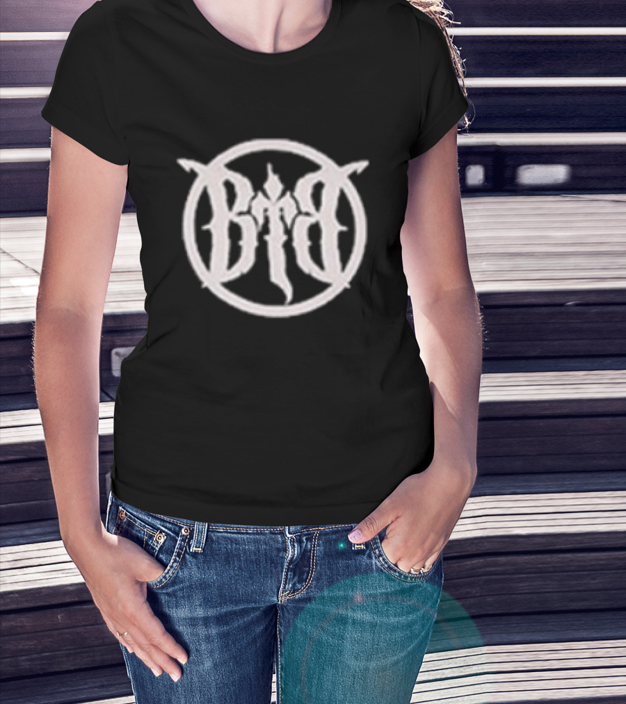 Beyond The Black White Raven Puff B W T-Shirt