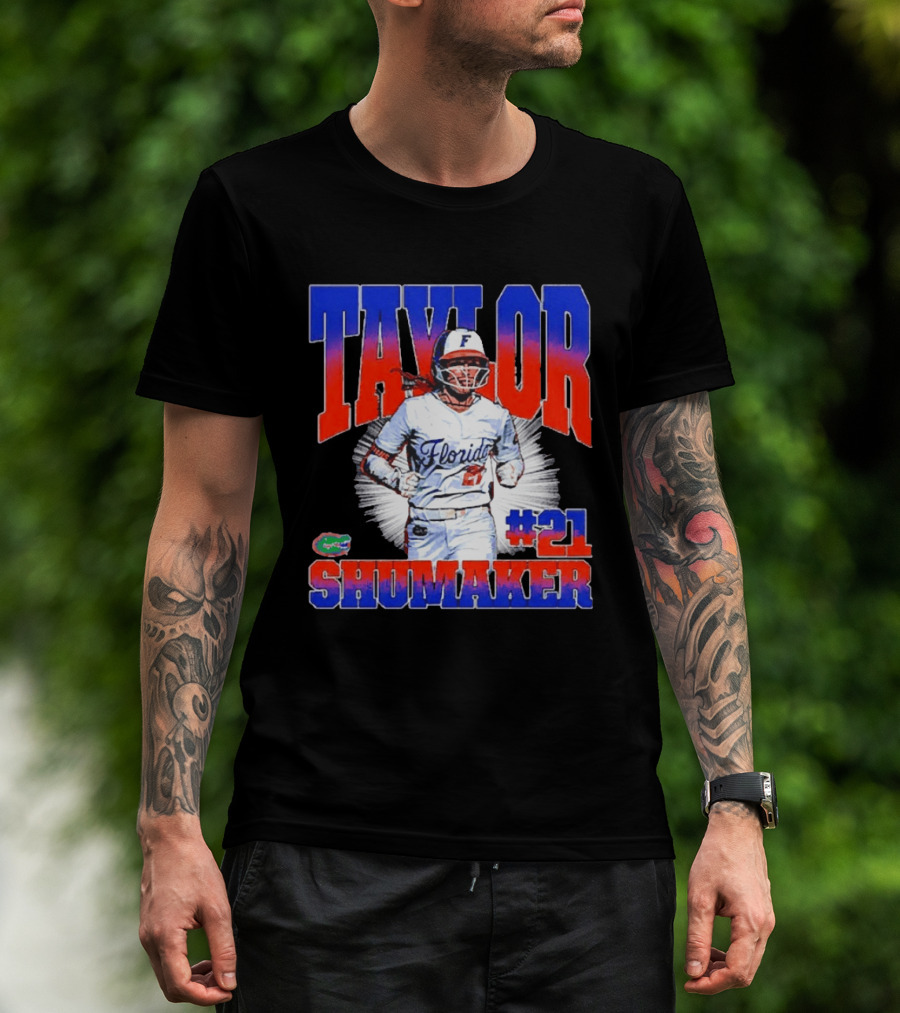 Florida Gators Taylor Shumaker NCAA Softball #21 T-Shirt