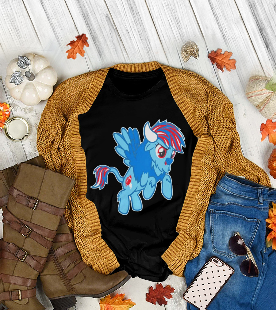 My Little Pony Buffalo Bills Fan T-Shirt