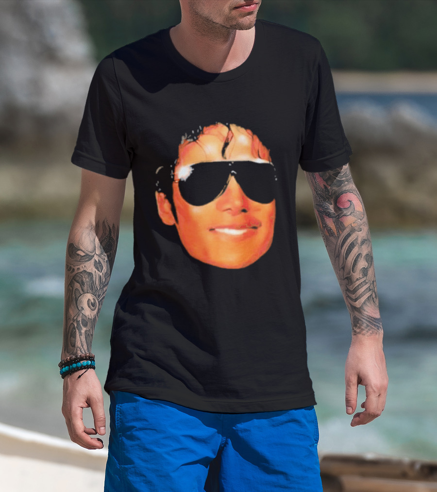 Godfrey Jackson Face With Sunglasses T-Shirt
