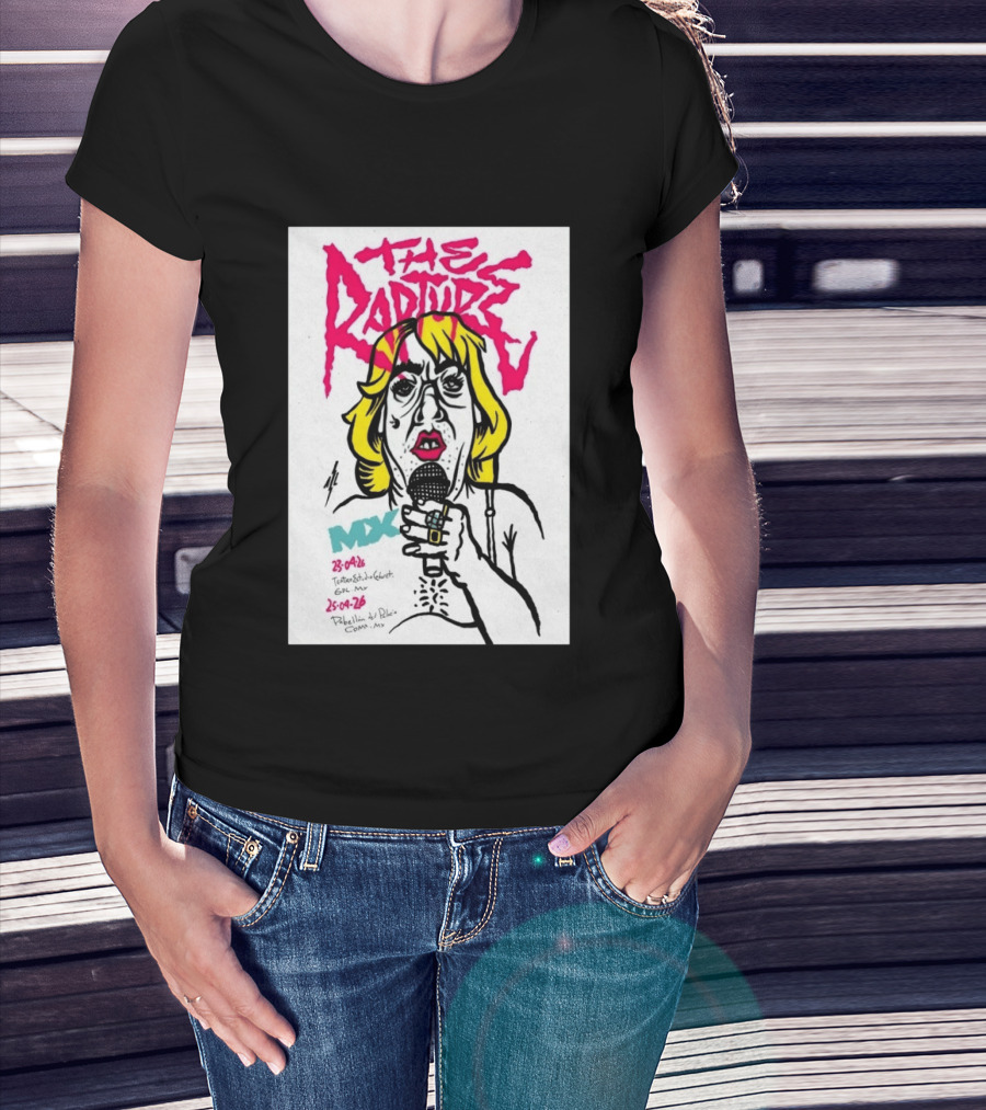 The Rapture 2026 México Tour Art MDX April 23 25 Live Performance T-Shirt