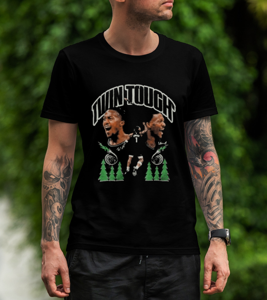 Minnesota Timberwolves Twin Tough Basketball T-Shirt