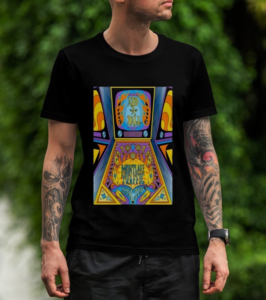 Add A Ball 6 12 26 Montlake Traffic Helix Ten Seattle T-Shirt
