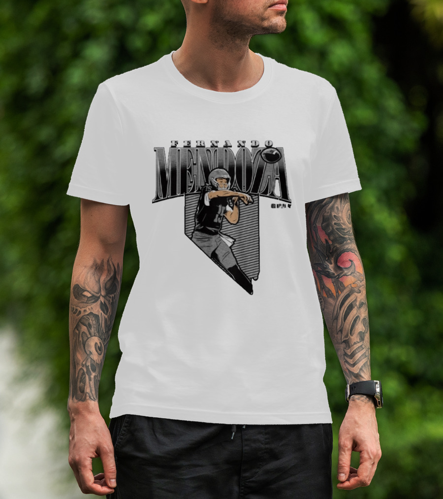 Fernando Mendoza State Star Football Quarterback Remix T-Shirt