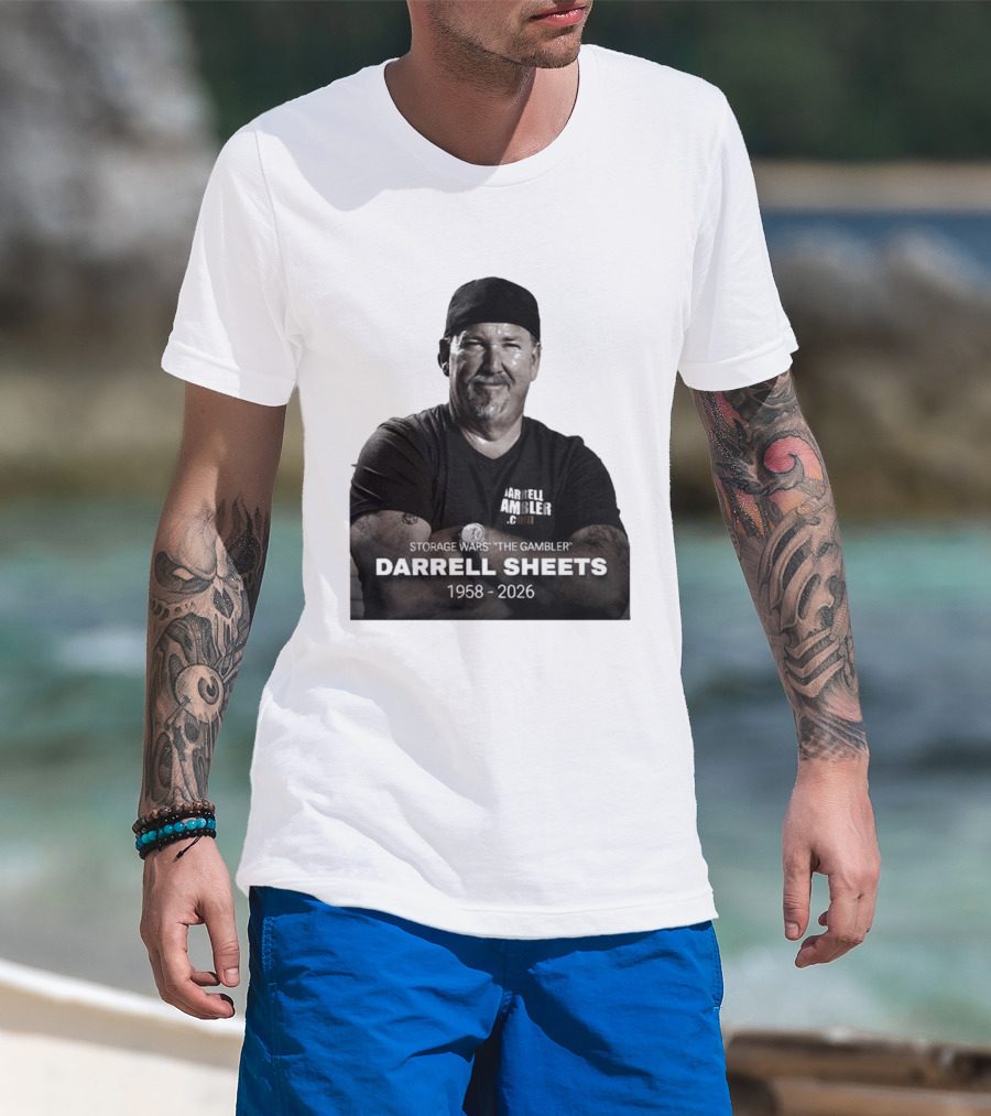 Storage Wars The Gambler Darrell Sheets 1958 2026 T-Shirt