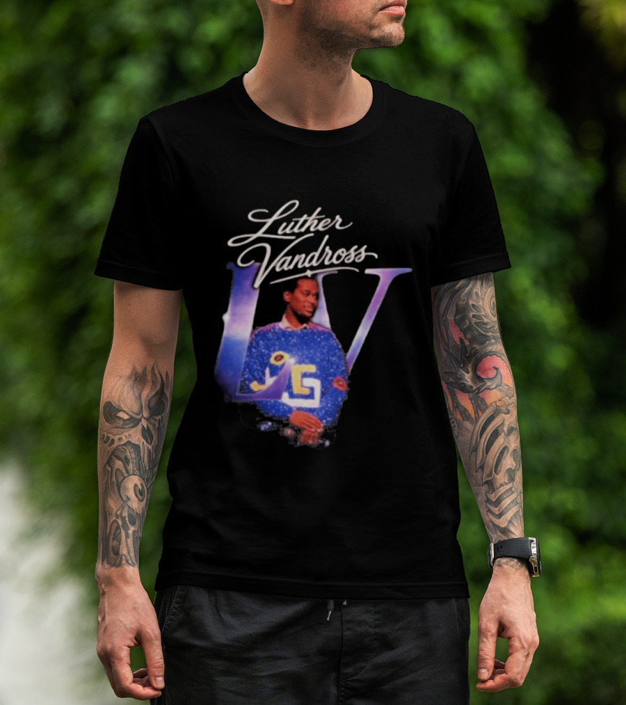 Luther Vandross LV R&B Only Collab T-Shirt