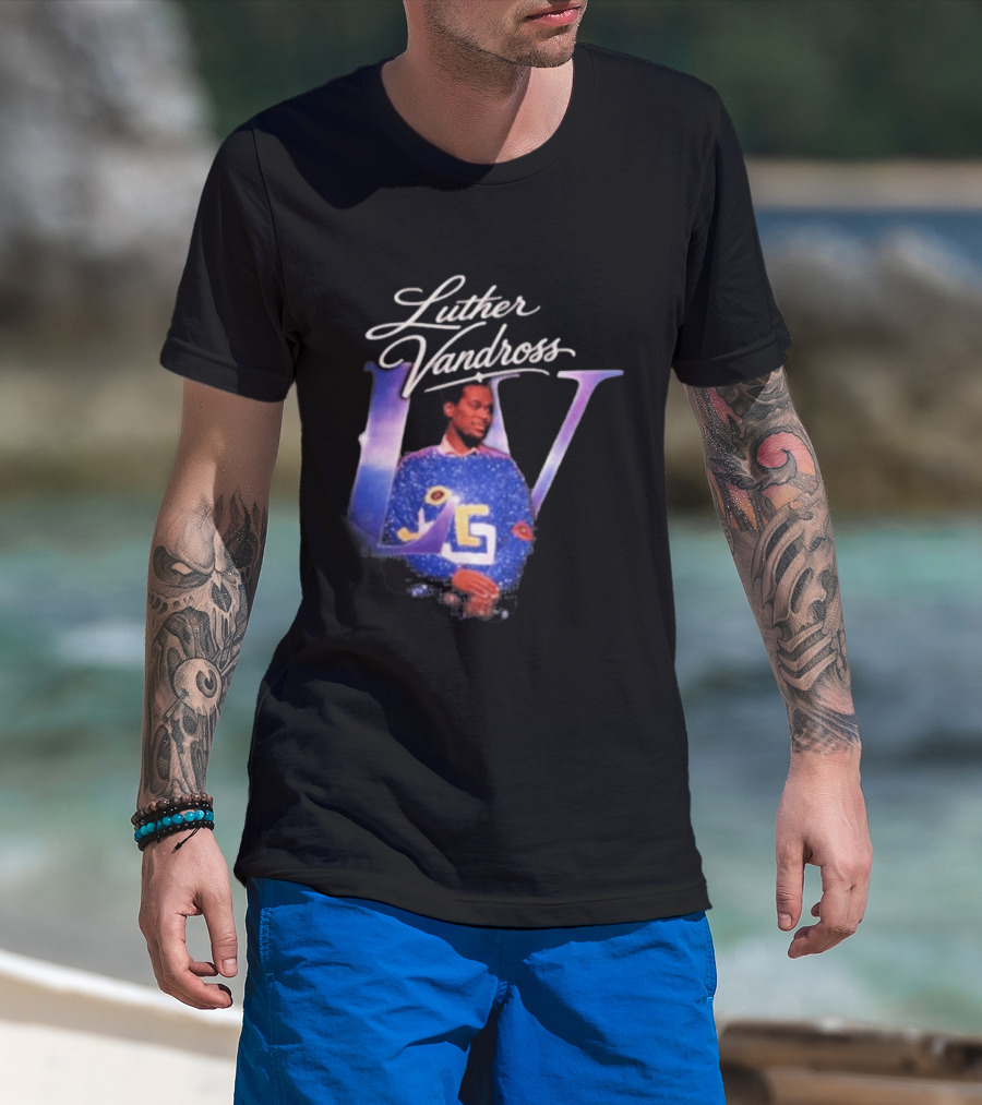 Luther Vandross LV R&B Only Collab T-Shirt