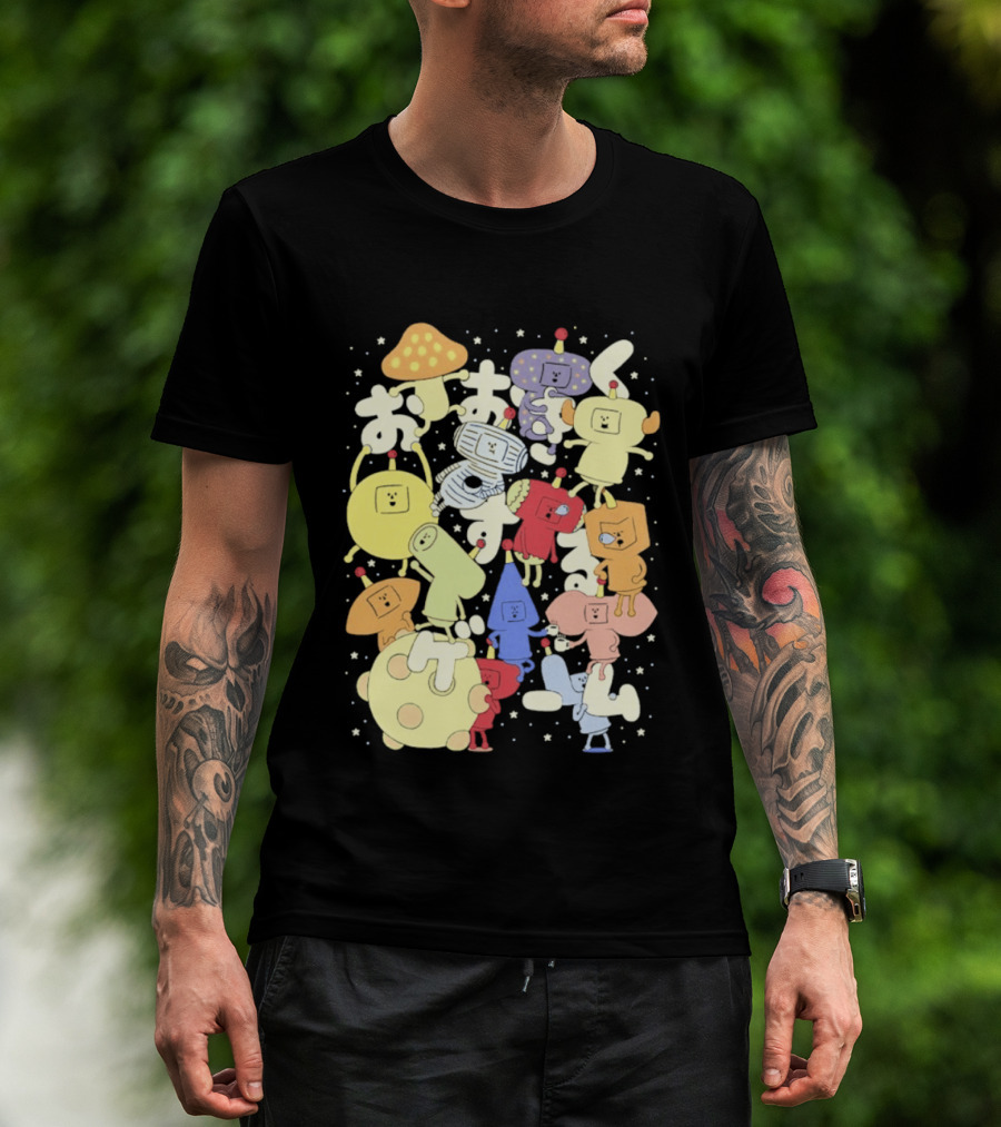 Katamari Damacy Colorful Stellar Cousins Collection T-Shirt
