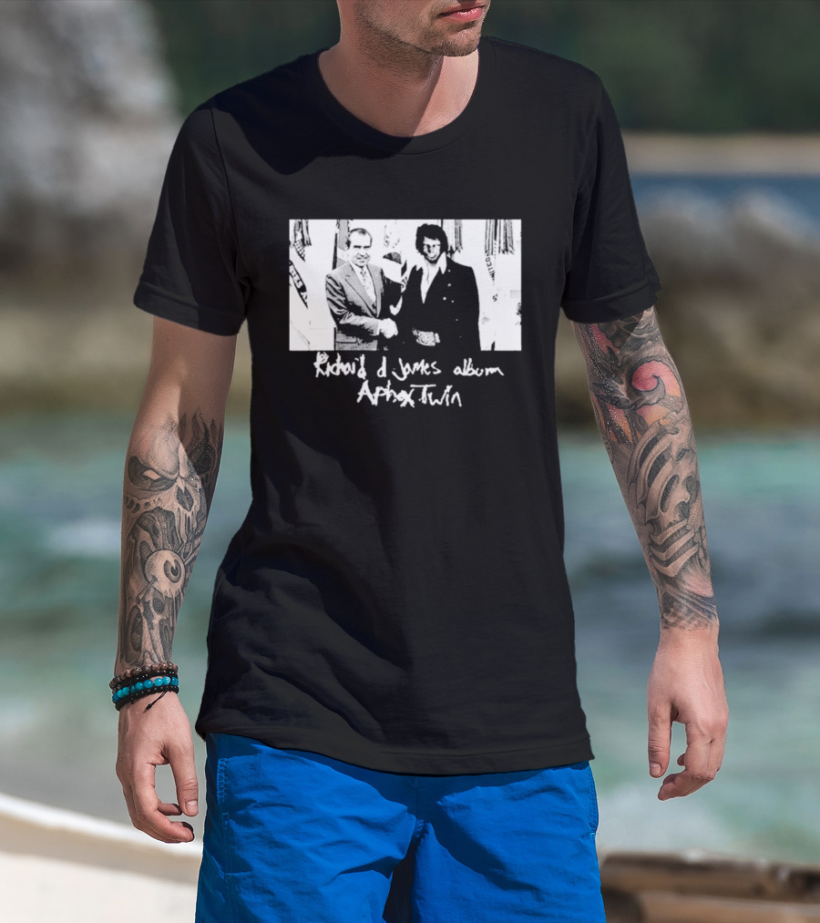 Richard D. James Album Aphex Twin Handshake T-Shirt