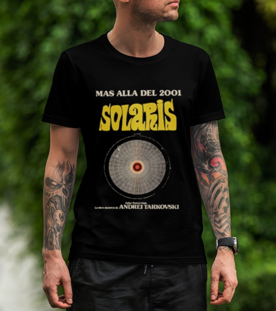 Mas Alla Del 2001 Solaris Andrei Tarkovski Planet Nightmares T-Shirt