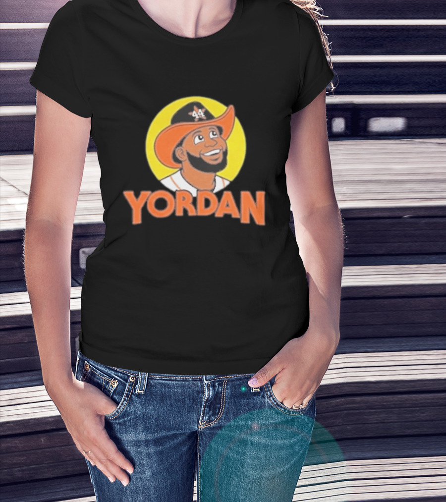 Yordan Alvarez 44 Cowboy Hat Baseball T-Shirt