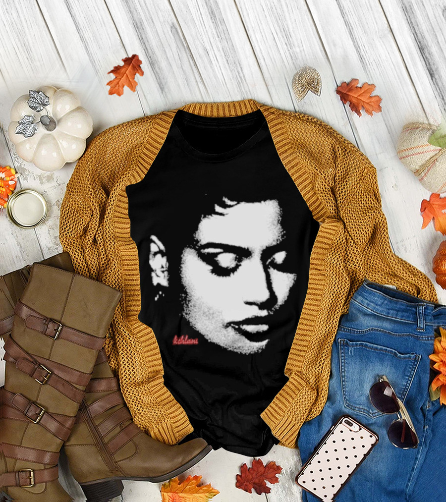 Kehlani Monochrome Face T-Shirt