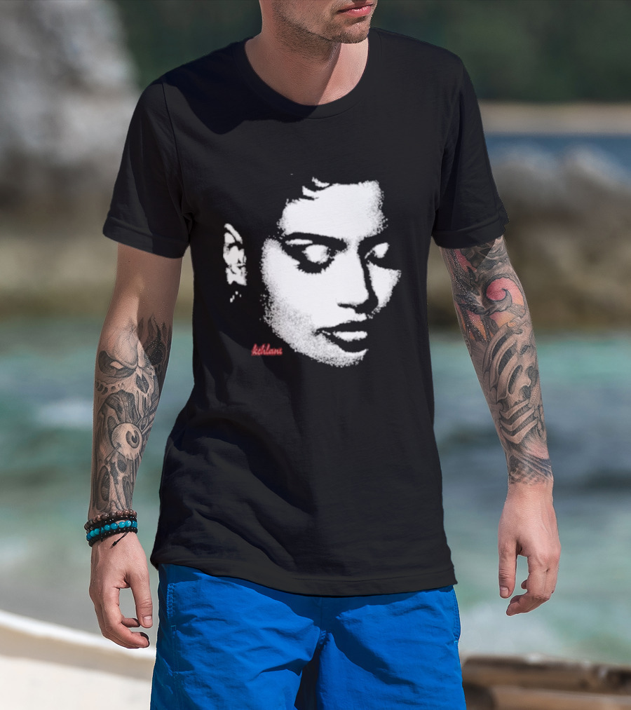 Kehlani Monochrome Face T-Shirt